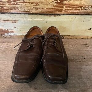 Men's Brown Leather Dress Shoes